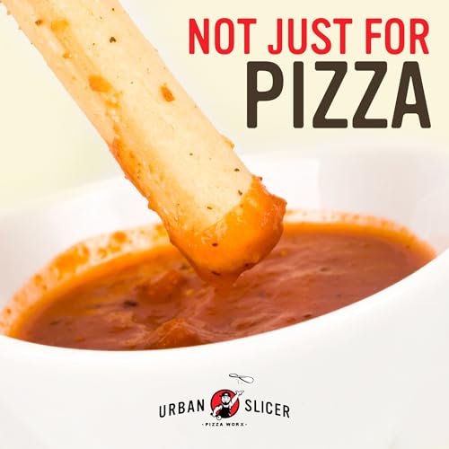 Urban Slicer Pizza Worx - Pizza Sauce! - Authentic, Rich Tomato Sauce - Gourmet, Ready-to-Use on Pizzas - 8 oz. Cans - 3 Pack - Thumbnail 7