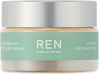 REN Clean Skincare Evercalm Overnight Recovery Balm, Travel Size 15ml