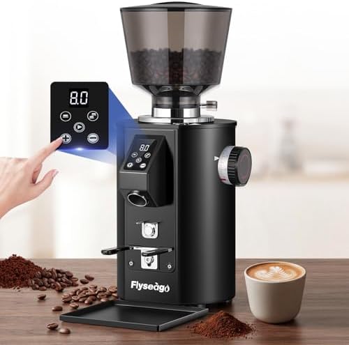Commercial Heavy-Duty Coffee Grinder 400W, Anti-Static with 35oz ...
