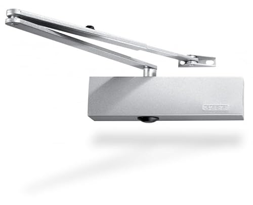 GEZE TS2000NV Power Size 2-4 Door Closer Silver