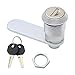 ihreesy FC6204-2116 Cylinder Cam Lock,Cabinet Lock Mailbox Drawer Lock Latch RV Locks Furniture Tool Box Locker with 2 Keys for Door,Drawer,Cupboard,Mailbox