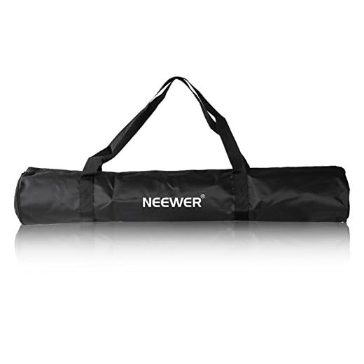 Neewer 91 x 17 x 15 cm/36 x 6,7 tum x 6 tum slitstarkt fotografiskt stativ bärväska med rem för lätta stativ, bomstativ, stativ
