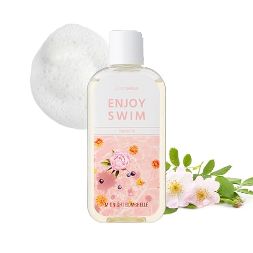 CURESHIELD Hard Water Body Wash Chlorine Hydrates & Restores Skin Bath & Shower Gels 6.78 Ounce 200ml (Midnight Bombshell)