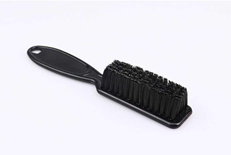 LUOLINGONGJUE® Soft- Bristle Beard Brush for Men Oil Head Hair Cleaning Brush Small Hair Carving Styling Tool | Black | Pack Of 1 1