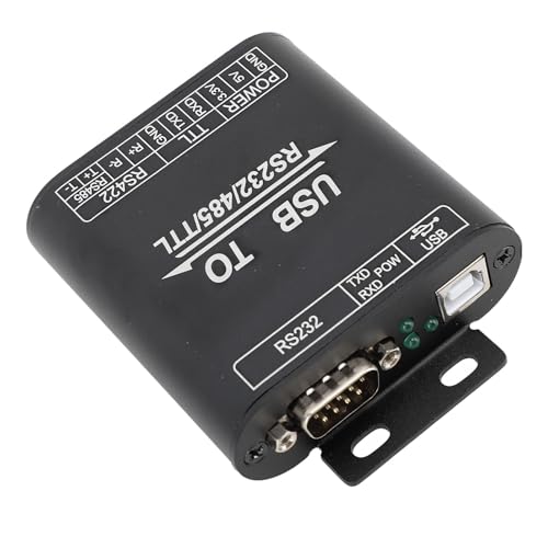 Convertidor USB a RS232 RS485 para conectar equipos de control industrial sin errores 2