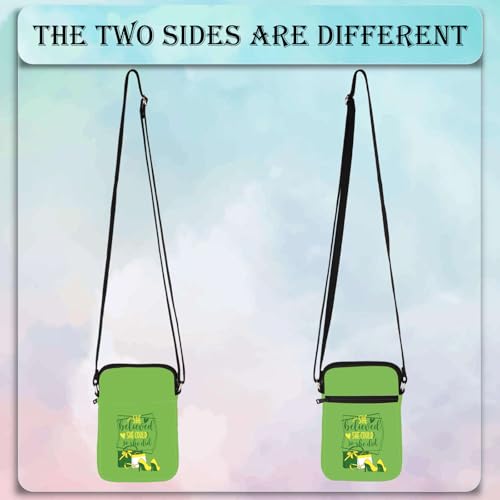 MEIKIUP C E P Sorority Nurse Gift Nursing Sorority Crossbody Bag Yellow and Green Sorority Gift Messenager Bag4