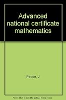 Advanced national certificate mathematics B0007JUVEY Book Cover