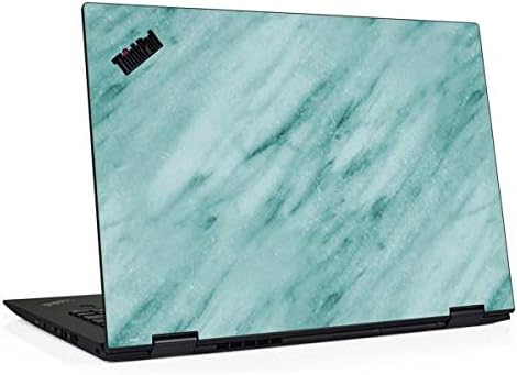 Skinit Decal Laptop Skin Compatible with Thinkpad X1 Yoga (3rd Gen 2018) - Officially Licensed Originally Designed Turquoise Marble Design