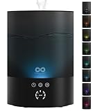 Everlasting Comfort 2.5L Top Fill Humidifiers for Bedroom - Quiet Easy to Fill & Clean, 24HR Runtime, Night Lights, Timer, Ultrasonic Cool Mist Humidifier, Auto Shut-Off, Essential Oil Diffuser