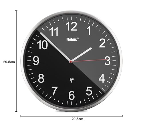 Mebus 19578 Orologio Da Parete Radiocontrollato - 8