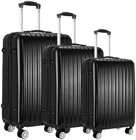 Luggage Sets 3 Piece, Carry On Luggage (20",24”,28") With Spinner...