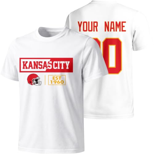 Image of ANTKING T Shirt with Custom Name Number for Men Women Gifts | Custom T Shirt for Youth Men Women Birthday Gift