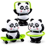 Cute Panda Spinning Balance Toy, Kids Tumbler Activity Toy with Hula Hoop,