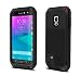 Aluminum Case for Samsung Galaxy Note Edge (N9150,N915k,N915l,N915s,N915x), LOVE MEI Waterproof, Shockproof, Dirt Proof Metal Cover Black