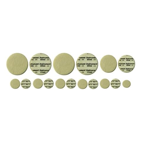 Instrument Clinic Clarinet Pad Set (17 pads), with Adhesive Pellets, Made in USA! (Universal) Cover
