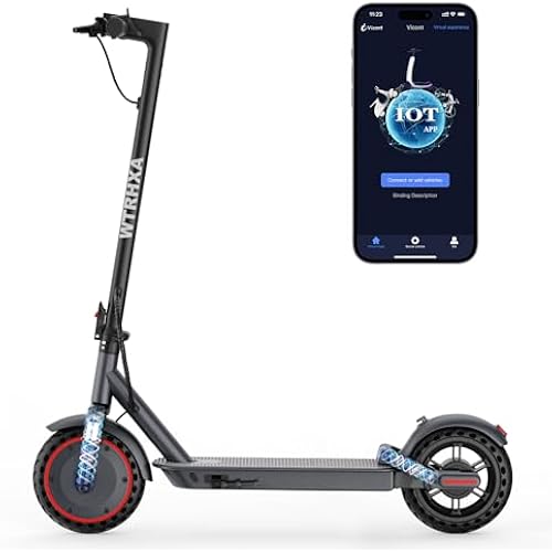 Electric Scooter-Electric Scooter Adults & Teens, Dual Suspensions Scooter