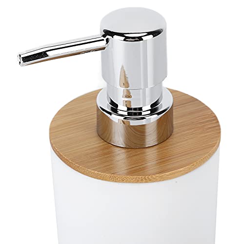 Set de baño premium con soporte para cepillo de dientes y bambú 7