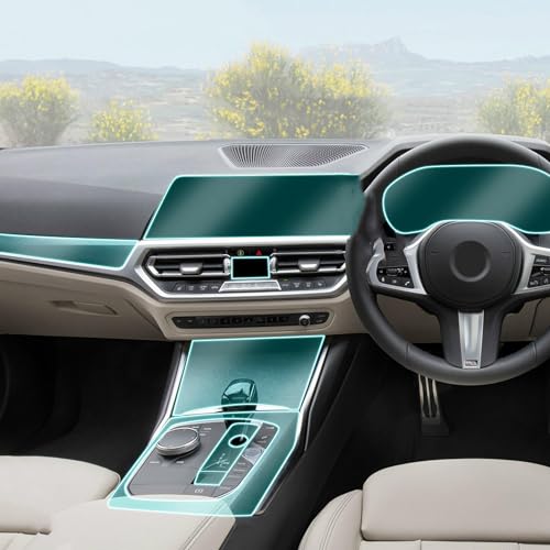 Film TPU BMW Série 3 G20 2019-2020 protection d'écran navigation haute clarté