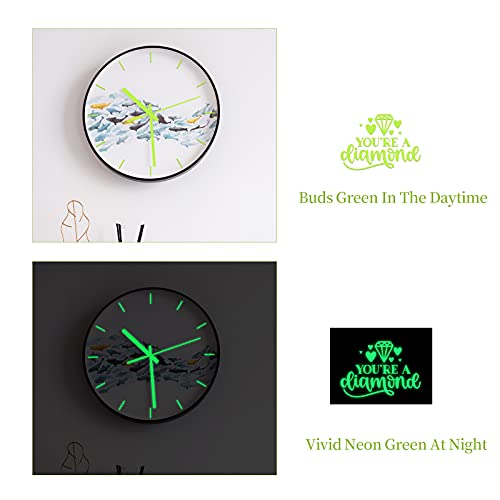 Girafvinyl Glow In The Dark Vinyl Permanent Vinyl Adhesive Roll Light Green To Neon Green 12Inches By 6Ft For Crafts,Signs,Scrapbook,Lettering,Diy Decorations #TOP3