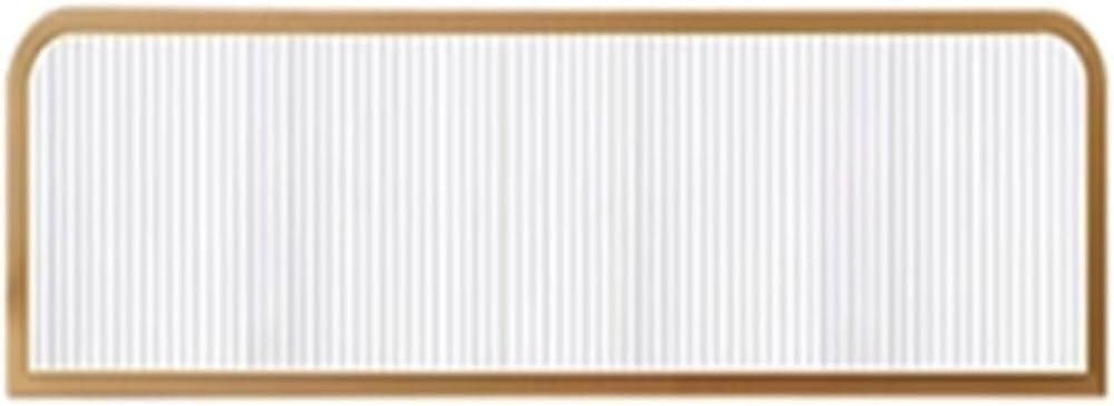 KLGFBDC Desktop partition Iron Dividers For Dining Areas, Metal Countertop Partition Screen Low Fence For Office Restaurant Hotel Workspace(A,50x140cm/19.68x55.11in)