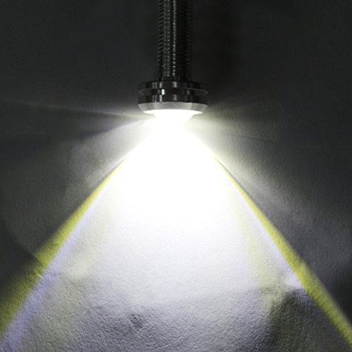 Taben 18 mm LED bianco Eagle Eye auto luce ad alta...