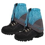 ⋠[Diseño útil] La polaina para deportes al aire libre se asegura de que esté firmemente sujeta a la pierna, evitando que la lluvia, la nieve o las partículas de arena entren en los zapatos, diseñada con una banda elástica superior.
