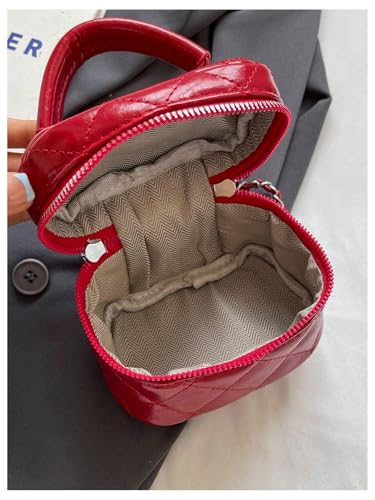 RoseSeek Women's Quilted Bucket Bag
