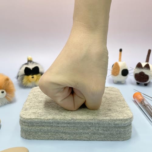 Truslin Needle Felting Kit, 12 Pcs Felting Kit Animal for Adult Beginners by Truslin - Used condition - Image 3