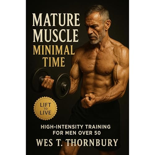 Mature Muscle, Minimal Time: High-Intensity Training for Men Over 50 Audiolibro Por Wes T. Thornbury arte de portada