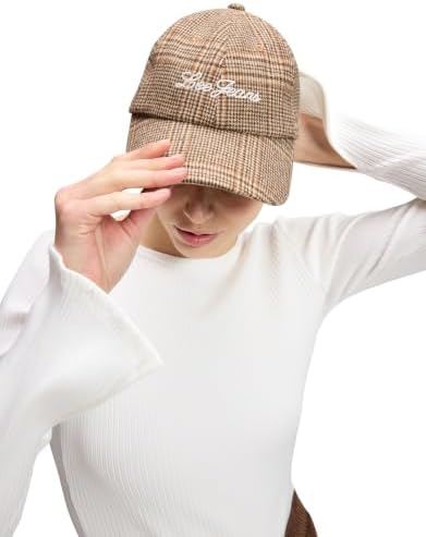 LEE Baseball Cap Check Cap Chocolate Cake