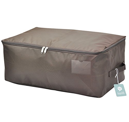 Clothes Storage Bins, Beddings, Blanket Organizer Storage Containers, House Moving Bag, Coffee
