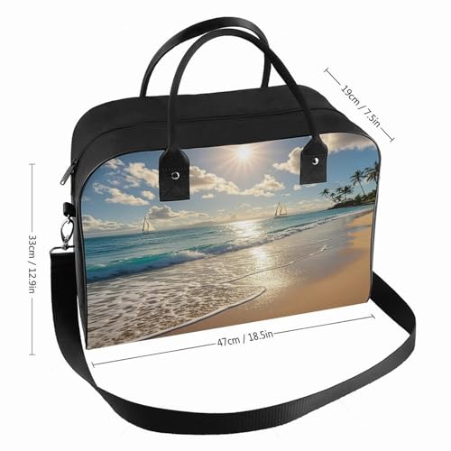 Maletín para portátil Hawaiian Summer con correa ajustable miniatura 2