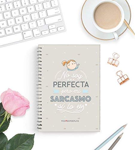 Missborderlike - Notebook A5 - i am not perfect