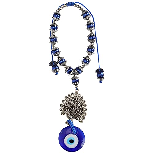 Brazalete Ojo Turco Azul, Amuleto de Suerte, Pulsera Ajustable, Collar Artesanal - Protección contra Energías Negativas, Diseño Elástico, Regalo Ideal para Ocasiones Especiales