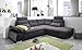 Produktbild Stella Trading Jakarta Ecksofa 2F-REC (OTM) LL1114 black /Sumatra 03 lawa