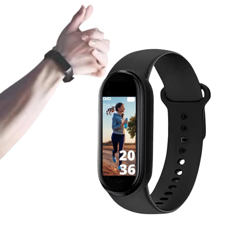 Drumstone 𝟏𝟓-𝐘𝐞𝐚𝐫 𝐖𝐚𝐫𝐫𝐚𝐧𝐭𝐲 M7 Fitness Smartwatch Band with Heart Rate, BP, Calorie & Step Counter | Waterproof Activity Tracker for Men, Women | Health Monitoring Wristband-picture-12