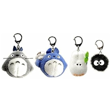 Amazon Co Jp となりのトトロ キーホルダー マスコットぬいぐるみセット スタジオジブリ ベビー マタニティ