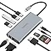 SINEHO HUB USB C Docking Station, 11 in 1 Adattatore USB C con 4K HDMI, VGA,...
