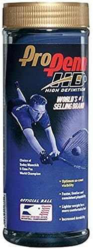 Pro Penn HD Purple Racquetballs - 1 Can of 3 Racketball Balls