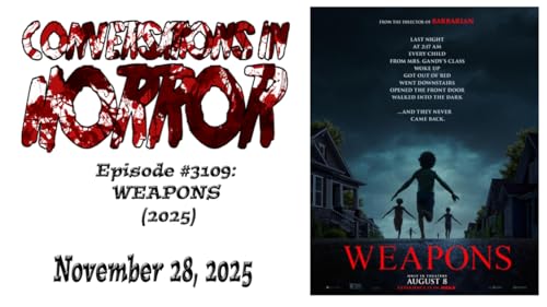 『Episode #3109 - "Weapons (2025)"』のカバーアート