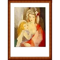 マリー・ローランサン母と子 マリーローランサン 複製画 母と子 絵画 インテリア - メルカリ