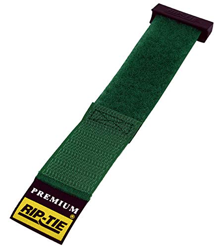 RIP-TIE 25.4mmX241.3mm リップロック ケーブルラップ 緑 1パック