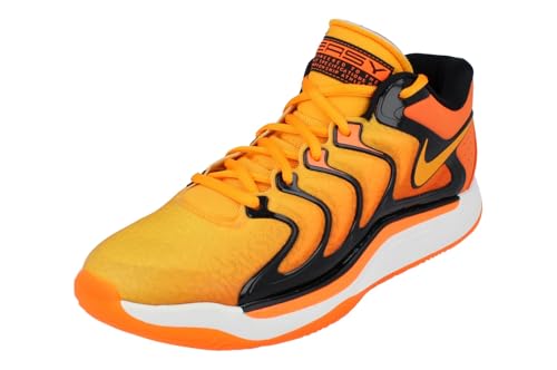 Nike Men's KD17 Basketball Shoes (FJ9487-800, Safety Orange/Total Orange/Black/Sundial) Size 9.5