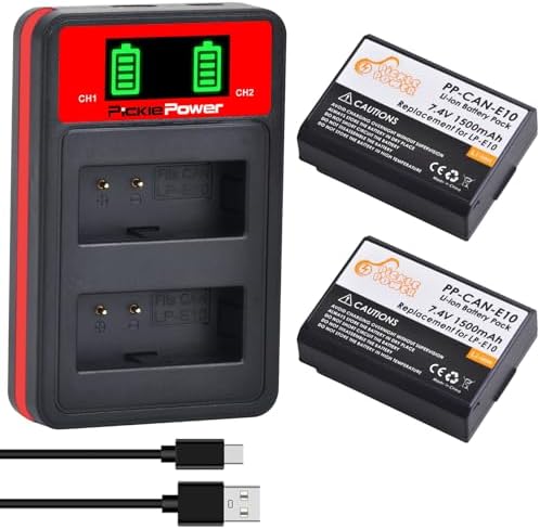 LP-E10 LPE10 Battery For Canon EOS Rebel T3 T5 X50 X70 - View #6