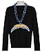 Aminco NFL Los Angeles Chargers Team Fan Chain, Royal Blue