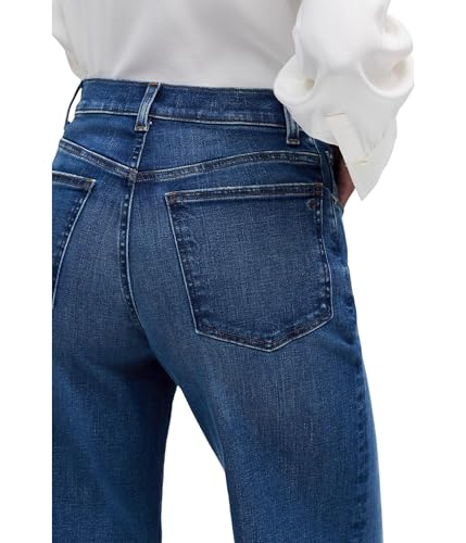 Madewell Women's Palazzo Stretch Wide Leg in Pelion Wash3