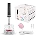 Produktbild Megainvo Make Up Reinigungsgerät,Make-up Pinselreiniger Elektrisch Pinsel Reiniger & Trockner Schminkpinsel Reinigung Kosmetikpinsel Waschwerkzeuge Makeup Brush Cleaner USB Wiederaufladbar(Schwarz)
