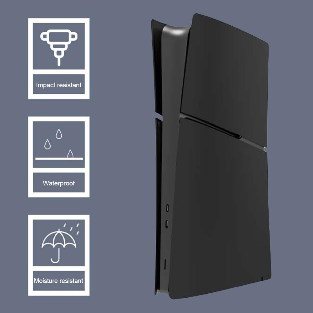 Wymienna płyta czołowa do PS5 Slim Disc/Digital Console odporna na zarysowania obudowa ochronna