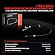 Frankberg Handbremsseile Scheibenbremse Hinten Links Kompatibel mit Almera Tino V10 1.8L-2.2L 2000-2005 Replace# 36531BU80A