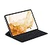 Produktbild Samsung Book Cover Keyboard Slim Hülle mit Tastatur für Galaxy Tab S7 | Tab S8, Black
